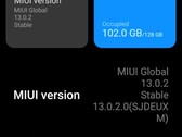 Android la version 12 de MIUI 13.0.2 est maintenant disponible pour Xiaomi Mi 10T Pro (Source : Own)