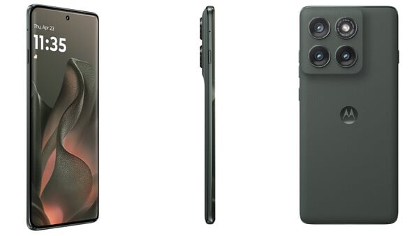 Le Motorola Edge 2025 possède plus de caméras que son prédécesseur, d'où un îlot de caméras plus grand. (Source de l'image : Evan Blass)
