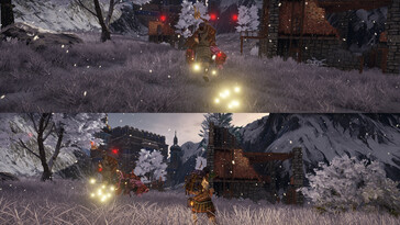 Une image montrant un écran partagé dans Outward Definitive Edition.
