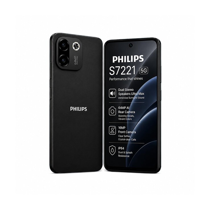 Le Philips S7221 5G.