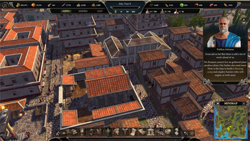 Illustration : une capture d'écran du jeu « Pompeii : The Legacy ».