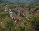 Une image montrant des bâtiments dans Cossacks 3.