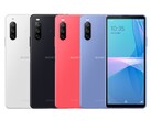 Le Sony Xperia 10 III Lite sera disponible en quatre couleurs différentes : Blanc, Noir, Rose et Bleu (Image : Sony)