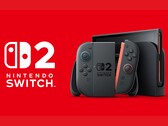 Image du produit Nintendo Switch 2 avec la station d'accueil et la poignée de chargement Joy-Con 2. (Source de l'image : Nintendo)