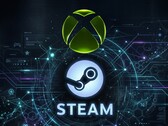 Les logos Xbox et Steam sont affichés