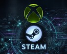 Les logos Xbox et Steam sont affichés