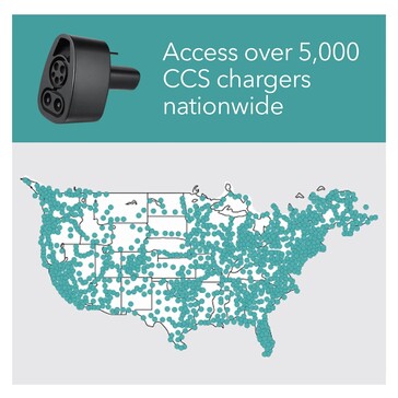 Accès à plus de 5000 stations non-Supercharger
