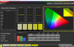 CalMAN saturation calibrée