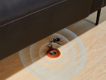 Cette étiquette intelligente est dotée d'un haut-parleur intégré (Image source : Pitag)