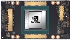 Le Nvidia Hopper GH100 pourrait être beaucoup plus grand que le GA100, qui est actuellement le plus grand dé 7 nm. (En photo : GPU Nvidia Ampere GA100)
