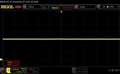 Pas de PWM (luminosité 10/10)