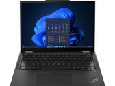 Le ThinkPad X13 2-en-1 Gen 5 pèsera à peine 1,2 kg lorsqu'il sera configuré avec une batterie de 41 Wh et un capot supérieur noir. (Source de l'image : Lenovo)