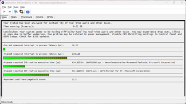 LatencyMon - Vue d'ensemble