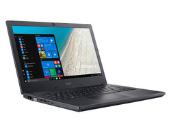 En test : le Acer TravelMate P2510-M-51ZQ. Modèle de test fourni par Acer Allemagne.