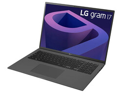 Le LG Gram 17 (17Z90Q-G.AA56G), fourni par LG Allemagne.