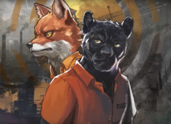 Dans Back to the Dawn, les joueurs peuvent choisir entre deux protagonistes - Thomas (un journaliste) et Bob (un agent secret) - photographiés à côté de la couverture officielle du jeu. (Image source : Steam - Edited)
