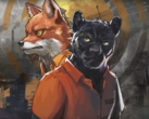 Dans Back to the Dawn, les joueurs peuvent choisir entre deux protagonistes - Thomas (un journaliste) et Bob (un agent secret) - photographiés à côté de la couverture officielle du jeu. (Image source : Steam - Edited)