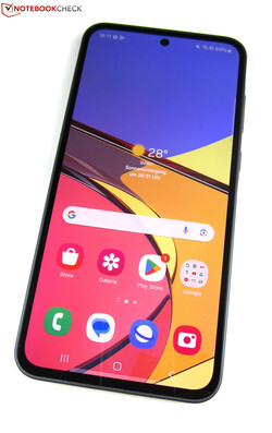 Revue de presse : Samsung Galaxy A35 5G. Appareil d'essai fourni par Samsung Allemagne et Cyberport.