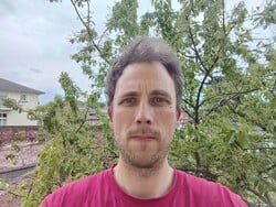 Selfie avec l'Oppo Pad 4 Pro