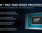 Les nouvelles puces Ryzen Pro d'AMD sont destinées aux ordinateurs portables d'entreprise (image via AMD)