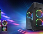 Boîtier micro-ATX Sharkoon V1000 RGB (Source : Sharkoon)