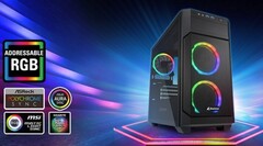 Boîtier micro-ATX Sharkoon V1000 RGB (Source : Sharkoon)