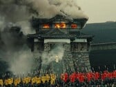 Une capture d'écran de Ran d'Akira Kurosawa (image source : musicboxtheatre.com)