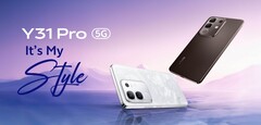 Le Vivo Y31 Pro est équipé d&#039;un processeur MediaTek Dimensity 7300 (Image source : Vivo)