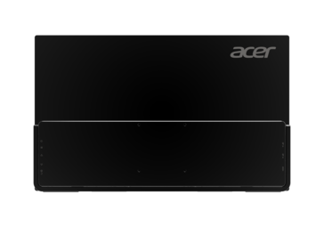 Vue arrière du moniteur. (Source de l'image : Acer)