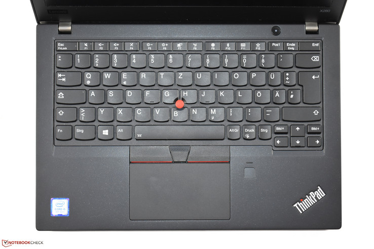 ThinkPad X280 - Clavier.
