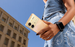 Le POCO X6 Neo dans sa version orange martien. (Source de l'image : Xiaomi)