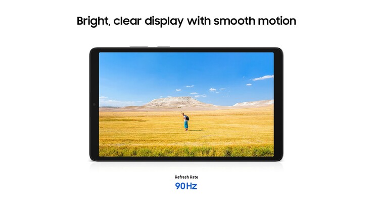 Écran de la Tab A11. (Source de l'image : Samsung)