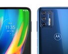 Le Moto G9 Plus sera équipé de cinq appareils photo et d'un scanner d'empreintes digitales monté sur le côté. (Source de l'image : Orange Slovaquie)