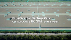 Ford a de grandes ambitions pour son usine de batteries aux États-Unis (image : Blue Oval SK/YouTube)
