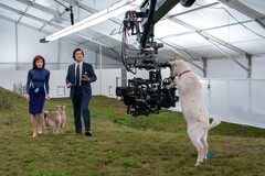 Pour obtenir l'esthétique distincte de l'émission, inspirée des années 70, les corps de caméra ont été associés à des objectifs anamorphiques Panavision série C. (Source de l'image : Apple TV+)