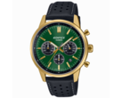 La Casio Edifice EFR-575CL-3A est dotée de trois cadrans secondaires. (Source de l'image : Casio)