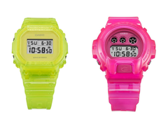 La Casio G-Shock DW-6935-4 à droite et la DW-5635-9 à gauche, en photo. (Source de l'image : G-Central)