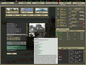 Photo : une capture d'écran du jeu « Darkest Hour : A Hearts of Iron Game ».
