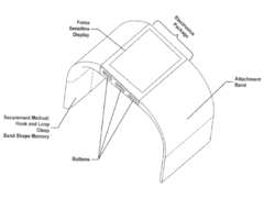 Des documents de brevet récemment publiés détaillent un wearable Fitbit pour la pression sanguine. (Image source : Fitbit via WIPO)