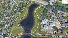 Test GPS : tour du lac