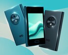 Le HMD Touch 4G est disponible en cyan et en bleu foncé. (Source de l'image : HMD)