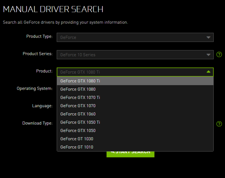 NVIDIA prend en charge la GeForce GT 1010 dans les pilotes WHQL à partir de juillet 2021. (Image source : NVIDIA)