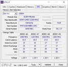 CPU-Z SPD RAM