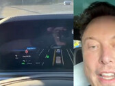 Démonstration de la Tesla FSD V12 à Palo Alto (image : Elon Musk/X)