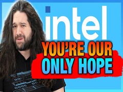 Intel Arc publie une image vidéo de prévisualisation (source : Gamers Nexus YouTube)