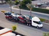Les stations de recharge Semi peuvent être utilisées par d'autres véhicules Tesla. (Source de l'image : Tesla)