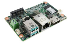 Le DFI PCSF51 sera disponible avec l&#039;un des trois APU AMD Ryzen Embedded R2000. (Source de l&#039;image : DFI)