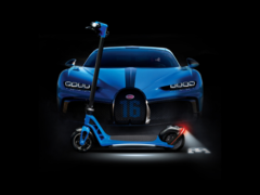 L&#039;e-scooter Bugatti est désormais disponible à la vente. (Image source : Bugatti)
