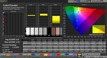 IPhone 12 - CalMAN ColorChecker.