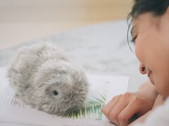 Le Moflin de Casio peut apparemment exprimer 4 millions de traits de personnalité et de comportements différents. (Source de l&#039;image : Casio via YouTube)